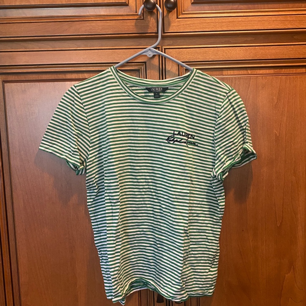 Large Ralph Lauren striped T-shirt